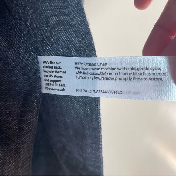 Eileen Fisher Blue Organic jacket - Picture 8 of 15